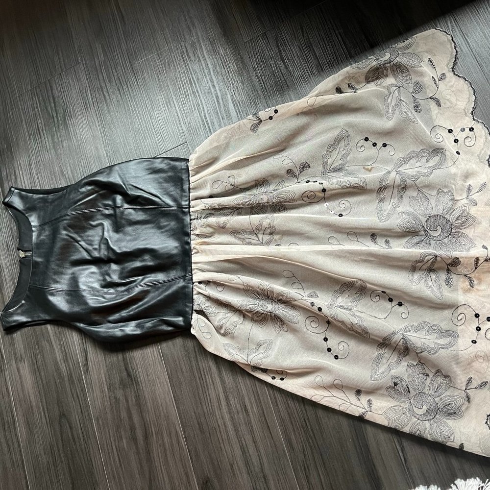 Leather Dress